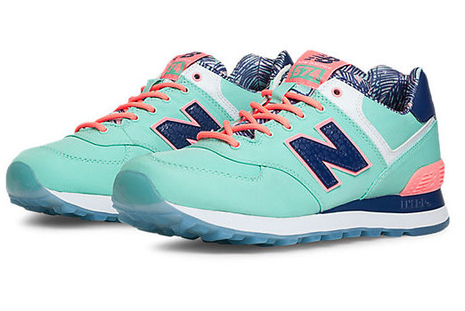 new balance 574 femme verte